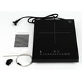 thumbnail image 4 of K&H Single Portable Burner SOUS VIDE THERMOCONTROL Induction Electric Stove Sensor Touch Ceramic Cooktop Plug in Hot Plate 120V 1800W SVIN-18SV, 4 of 4