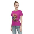 thumbnail image 4 of T-Shirt Basique à Manches Courtes pour Femmes une Pièce Chopper, 4 of 6