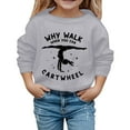 thumbnail image 3 of jiaxiM Girls Gymnastics Graphic Sweatshirt Long Sleeve Crewneck Casual Fall Winter Clothes Gift for Girls 3-14 Years, 3 of 5