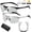 Black+silver, variant on Photochromic Sunglasses with Anti-Glare Polarized Lens, Day & Night Driving Golf Uv400 Protection Z87 Safety Eyewear