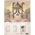 thumbnail image 2 of Boitte, Francois Philippe 12x14 White Modern Wood Framed Museum Art Print Titled - Arc de Triomphe, Design, 2 of 4