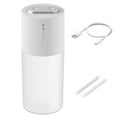 thumbnail image 2 of Electronicheart Air Humidifier USB Rechargeable 400ML Essential Oil Diffuser Mist Maker Sprayer with Night Light Tabletop Supplies Household White White, 2 of 6