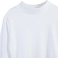 thumbnail image 3 of TheFound Women Bodysuit Long Sleeve Solid Color Mock Neck  Bodycon Jumpsuit, 3 of 6