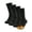 Black, variant on Kids Heat Trapping Thermal Lined Boot Socks, 4 Pairs