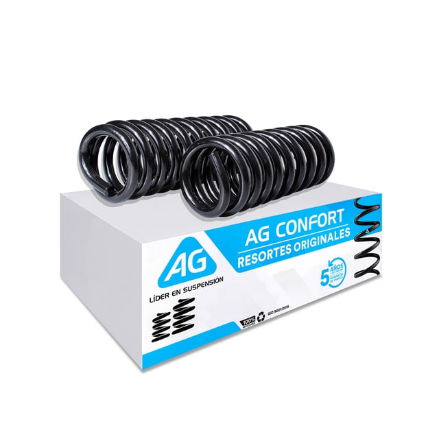 Resortes AG para Auto Delanteros para Ford F100 1980 a 1996 2 Piezas Nuevos