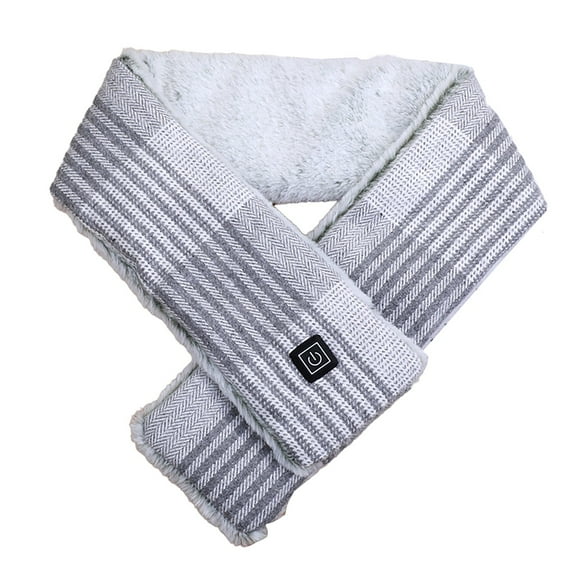 LIJCC Smart Heated Scarf Heating Warm Scarf New Heating Scarf Heating Warm Scarf Winter Good Gift 3 Speed Heating Scarf (Not Include Charging )