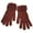 Wine, variant on PuSpu Winter Velvet Thickened Warm Gloves Women's Gloves Outdoor Cold Proof Gloves