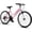 Pink, variant on 24 Inch Mountain Bike for Girls Women, 21 Speed Mountain Bicycle with V-Brake and Carbon Steel Frame, Female Commuting City Bike to School Work, Pink