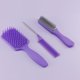 thumbnail image 1 of de para el cabello de 3 uds., de peluquería , cepillo y de cola para peinar, peluquería, secado en húmedo, hombres y - púrpura Yinane Peine de pelo de cola, 1 of 6
