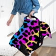 thumbnail image 4 of Funda térmica para cesta de bebé con estampado de leopardo, funda para carrito, funda para asiento infantil, 4 of 5