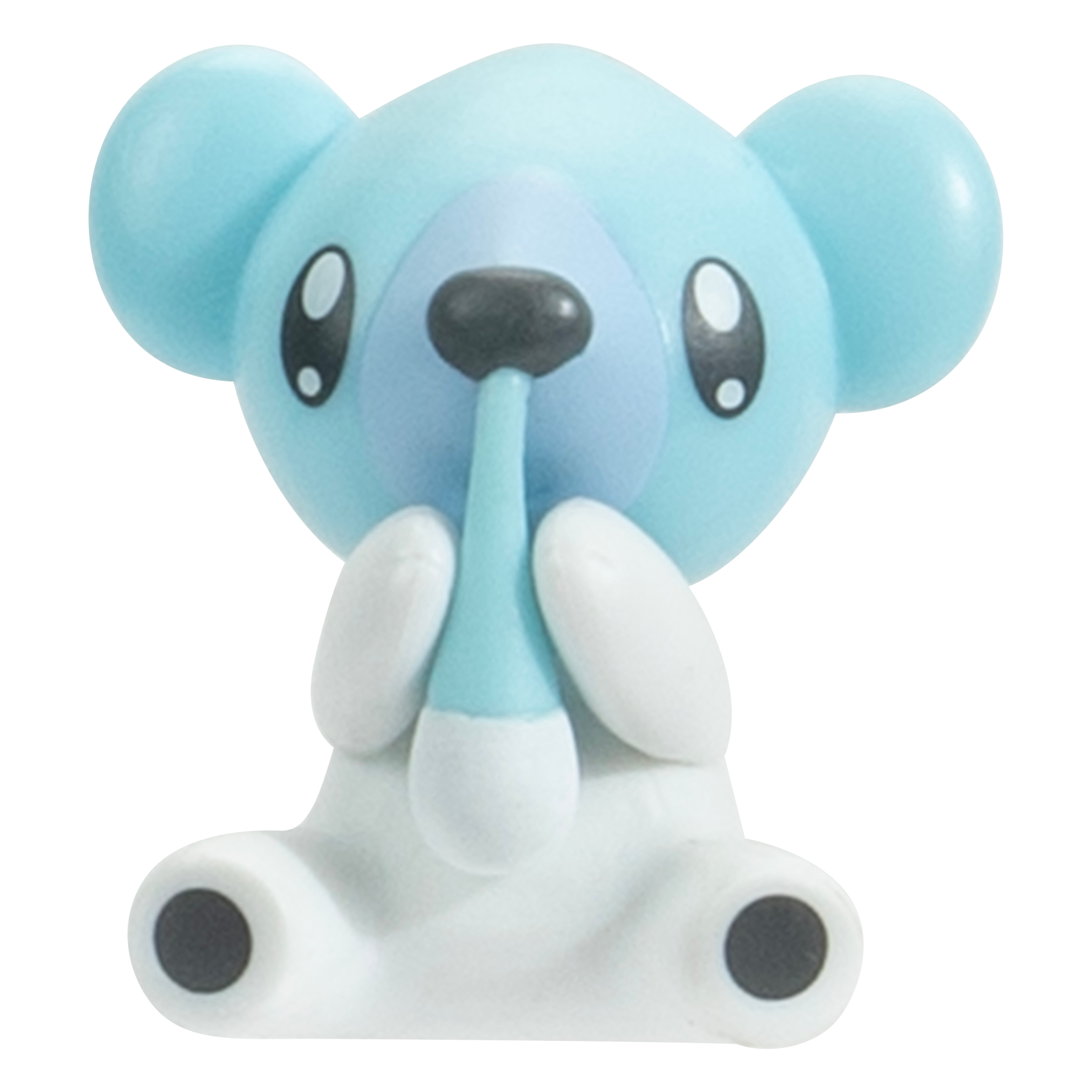 Pokemon Snowy Glacier Environment - 6 inch Multi-Level Display Set with Two 2 inch Battle Figures