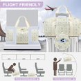 thumbnail image 3 of Bolsa de lona BTOOP para gimnasio, viajes, 46 x 22 x 23 cm, compartimento para zapatos, 3 of 9