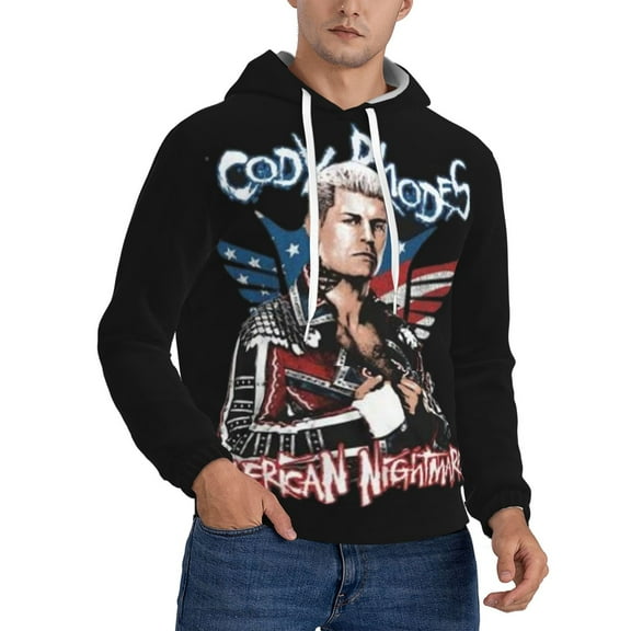 Cody Rhodes 8 Hoodies 3D Print Lightweight Pullover Hoodie Casual Hooded Sweatshirts with Pocket For Men Women