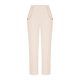 thumbnail image 4 of Pantalones anchos de lino para mujer con cintura elástica - Pantalones holgados y casuales con bolsillos para el verano y la playa, 4 of 6