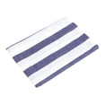 thumbnail image 1 of Paños y servilletas de cocina de primera calidad con estropajo, diseño de rayas anchas a cuadros azul mediterráneo, 1 of 2