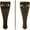 1/2 Violin, variant on Otto Musica Carbon Composite Violin Tailpiece with Four Built-In Fine Tuners and Braided Steel Tailgut 1/4 Violin
