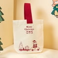 thumbnail image 4 of Bolsas de regalo de Navidad onlyliua Acompañadas Delicias Horneadas Bolsas de Copo de Nieve Bolsas de Mano Lona, 4 of 6