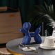 thumbnail image 2 of Estatua de perro con globo, arte de lunares, escultura de perro, figuritas de animales, adornos, decoración Interior del hogar y la Oficina, 2 of 3