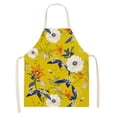 thumbnail image 1 of Delantal floral Chic Delantal de cocina Flores Delantal de cocina para mujer Impermeable Blanco Verde BBQ Delantal 68 * 55cm (WQ0166-4) Sailing Electrónica, 1 of 6