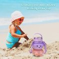 thumbnail image 4 of Taza Para Beber Bear Drinking Cup Bounce Cover 1100ml Cup Double Straw para Camping Trip (Púrpura) Tmvgtek Para Estrenar, 4 of 8