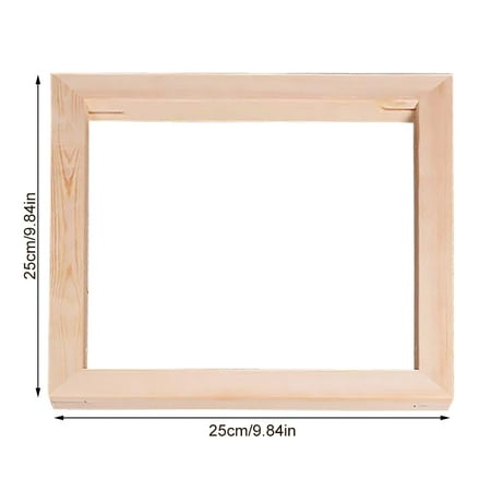 Wall Pictures Art Painting Frame Wooden Inner Stretcher Bars Diy Art Canvas Frame 25x25cm Walmart Canada
