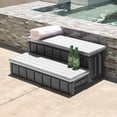 thumbnail image 4 of XtremepowerUS Hot Tub Step With Storage, Spa Step, Gray, Hot Tub Deck Step, Anti-Slip, 36 In, 4 of 10