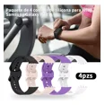 thumbnail image 3 of 4pzs Correa Silicón Premium Para Samsung Galaxy Fit 3, 3 of 8