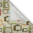 thumbnail image 4 of Ambesonne Vintage Valance Pack of 2, Old Televisions Retro, 42"X18", Multicolor, 4 of 5