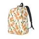thumbnail image 1 of Disketp Peaches Mochila de Lona Estampada, Mochila Escolar de Viaje Ligera para Estudiantes y Portátil-Small, 1 of 5