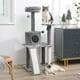 thumbnail image 5 of Domestic Delivery Multi-Level Cat Tree Tower Climb Furniture Scratching Post for Indoor House Pet Supplies Kitten Toy Cozy Condo ShopWise Round, 5 of 20
