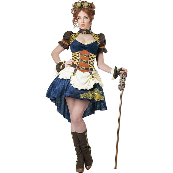 Womens Steampunk Fantasy Adult Costume