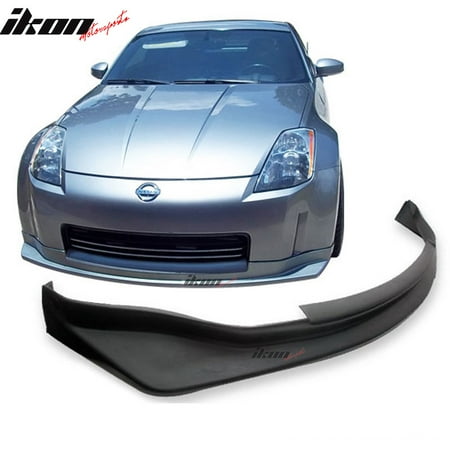 Compatible with 03-05 Nissan 350Z Coupe 2Dr JDM Urethane Front Bumper Lip Spoiler