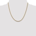 thumbnail image 4 of Primal Gold 14 Karat 2.75mm Tri-color Pave Valentino Chain, 4 of 5