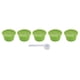 thumbnail image 1 of Pack 50ml Reusable Coffee Capsules with Spoon for DOLCE GUSTO Coffee Machine (Grass Green), 1 of 4