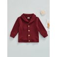 thumbnail image 2 of Kiapeise Unisex Baby Coat  Long Sleeve Button-down Knitted Cardigan, 2 of 9