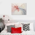 thumbnail image 3 of PRATYUS Living Room Wall Decor Canvas Wall Art Picture 20x16in Fall Decor Blush Gray Stream 20x16in, 3 of 3
