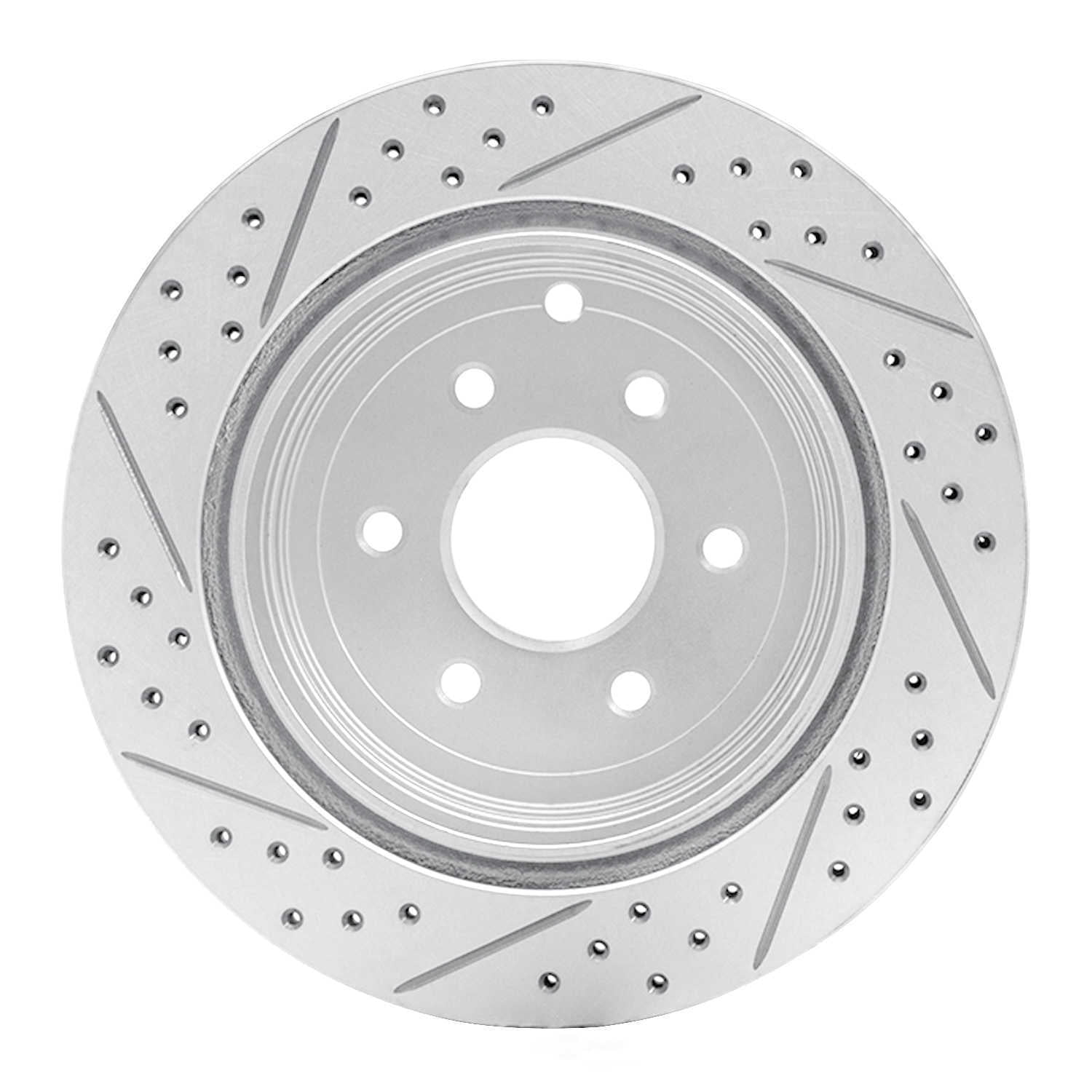 Dynamic Friction Company 830-67093R DFC Geoperformance Rotor - Drilled and Slotted