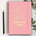 thumbnail image 6 of 2026 Weekly & Monthly Planner, Jan. 2026 - Dec. 2026, Daily Agenda Academic Planner Notebook Organizer, Calendar Planners/Planning for School Office Home, 5.9" x 8.26", Pink Rose, 6 of 7