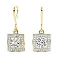 thumbnail image 5 of 1.14 Carat Whimsy Lab Diamond Earrings in 14K Or 18K F-G / VS1 Quality IGI Certified Lab Grown Friendly Diamonds Earrings, 5 of 7