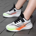 thumbnail image 7 of YunPes Kids Boys Breathable Mesh Sneakers Hook and Loop Non-Slip Running Shoes Trendy Gradient Athletic Shoes Everyday Wear, 7 of 7