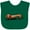 Green, variant on Inktastic Little Red Doxie Boys or Girls Baby Bib