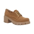 thumbnail image 2 of Zapato Mujer Kipon Vestir Oxford Tacón Ancho cafe 24.5, 2 of 6