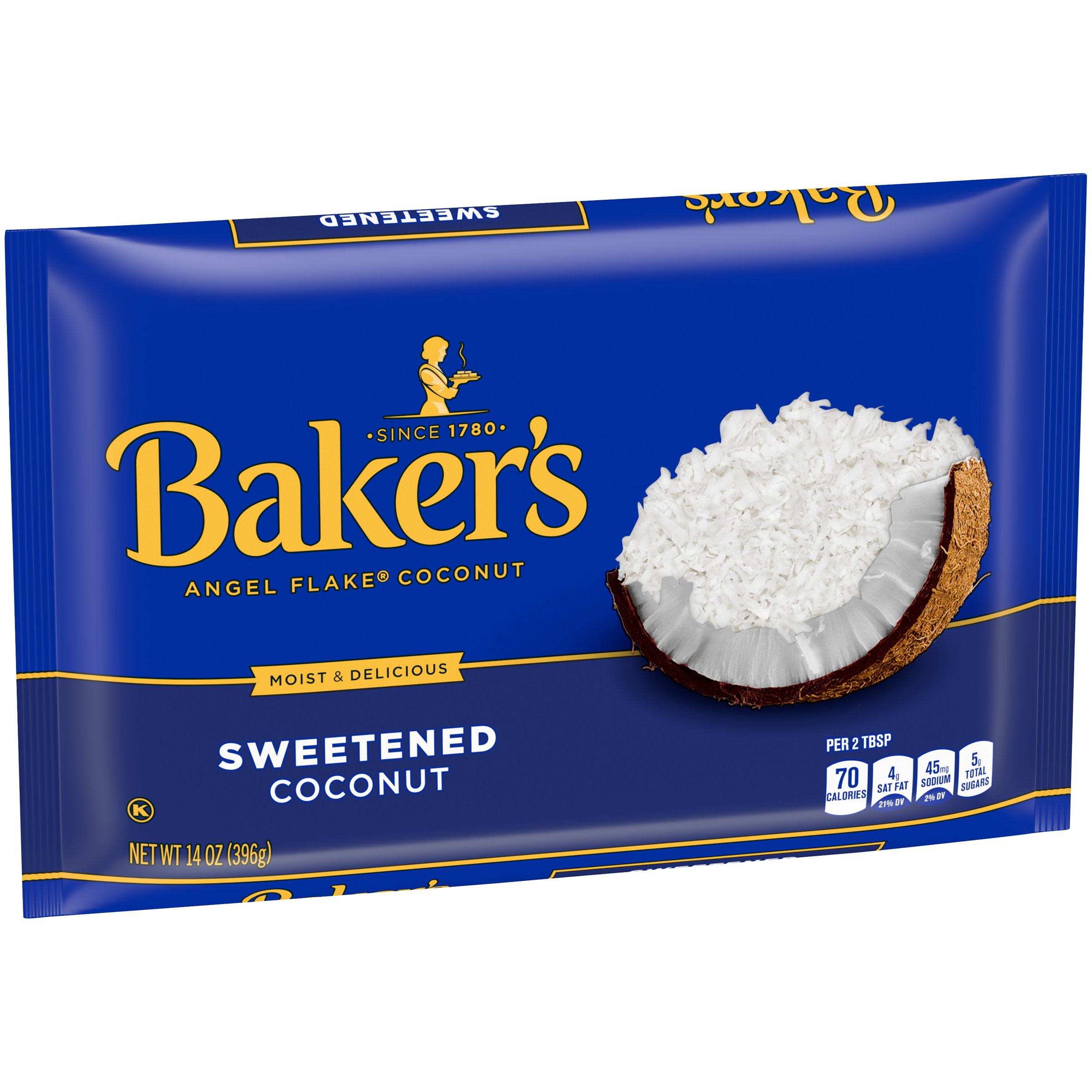 Baker’s Sweetened Angel Flake Coconut, 14 oz Bag - image 4 of 9