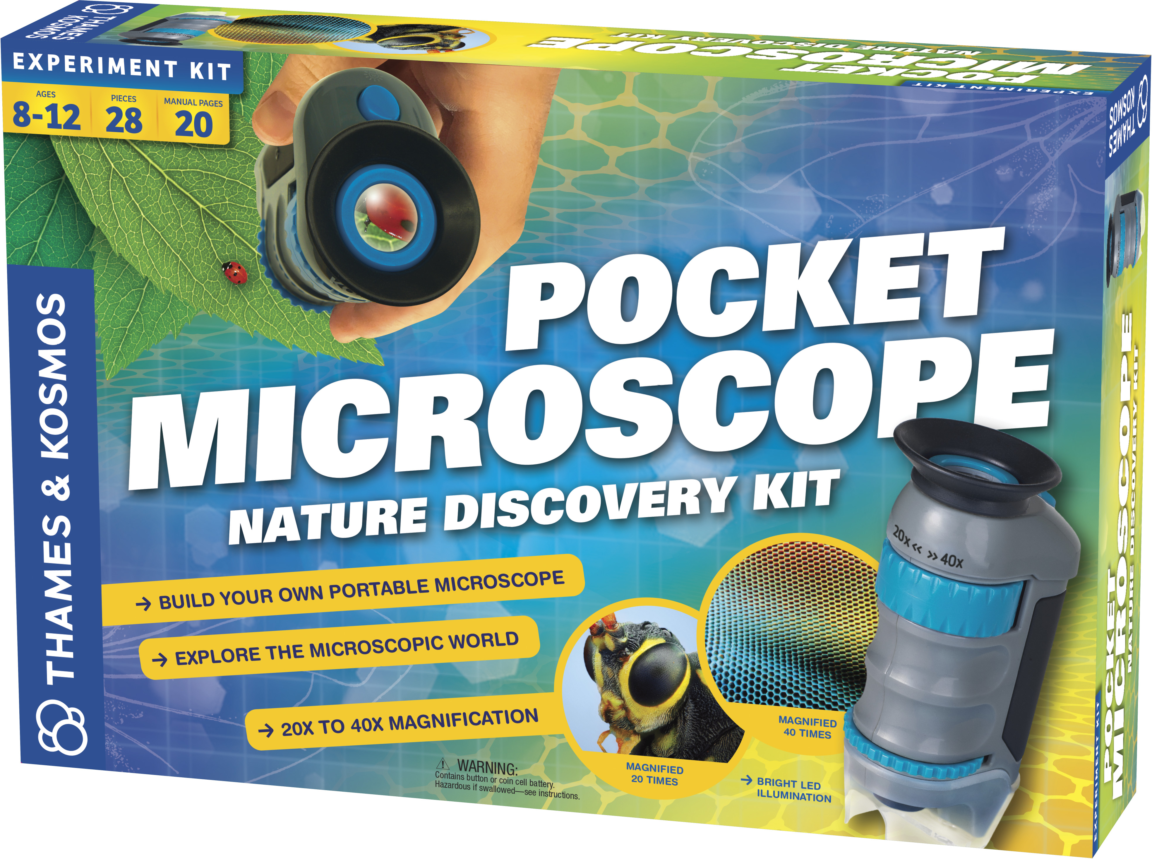 Pocket Microscope Nature Discovery Kit