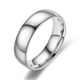 thumbnail image 1 of Anillos de acero inoxidable de cristal para hombres y mujeres, banda de boda, grabado personalizado, nombre, encanto, regalo, amante, Color dorado, 1 of 4