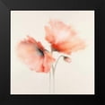 thumbnail image 2 of Prior, J.P. 12x12 Black Modern Framed Museum Art Print Titled - Pink Chiffon I, 2 of 5