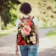 thumbnail image 6 of Roses Backpack Lightweight Bookbag Travel Rucksack Laptop Daypack for Women Men, 6 of 6