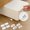 White, variant on Kiplyki Flash Adhesive Pulley Universal Wheel Can Be Fixed On The Bottom Of The Trash Can The Bottom Of The Storage Box Etc. Easy To Move (4 Pcs Double Pulleys)