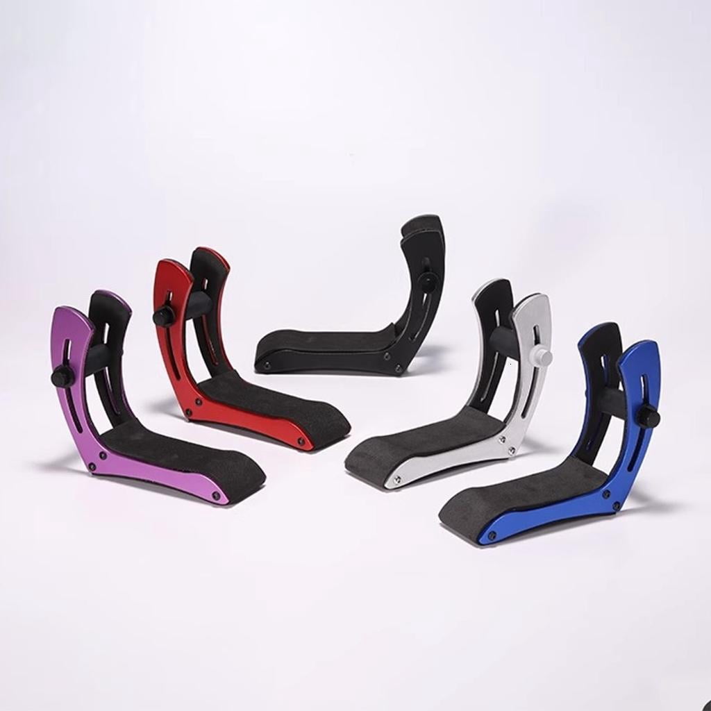 Yihuala Professional Electric Guitar Lap Aluminum Alloy Guitar Legs Holder with Soft Padding For Instrument Protections
