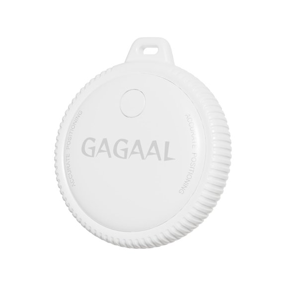 Air Tracker Item Finders,Bluetooth Locator Tag Works with Apple Find My (iOS),Item Tracker for Your Keys,Wallet,Backpack,Pet,Replaceable Battery(White)